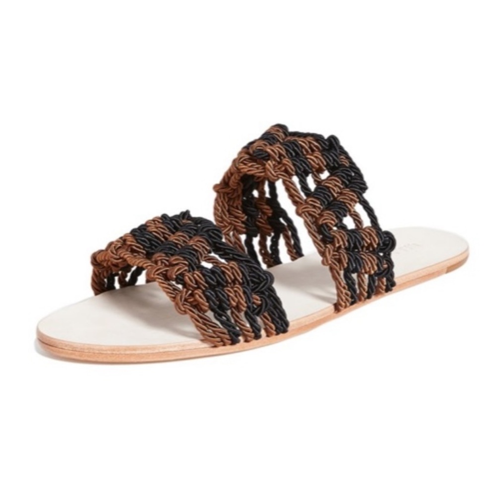 Ulla Johnson Cosa Crochet Slide Sandals